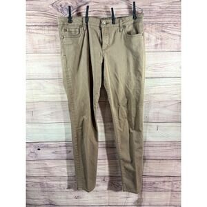 Kut from the Kloth Diana Skinny Jeans Tan Khaki Size 12 KP488MR7